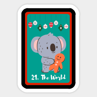 Christmas Tarot Sticker